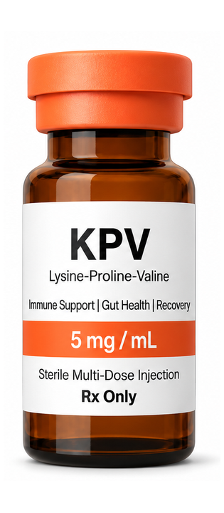 Concept vial for future KPV 5 mg/mL injection